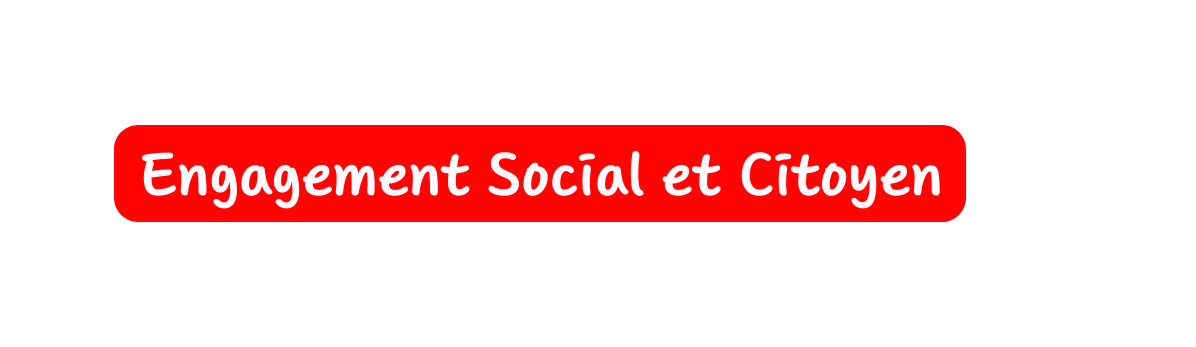 Engagement Social et Citoyen